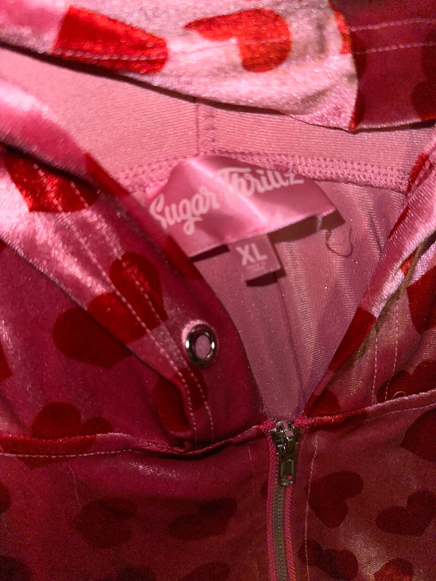 Dollskill Maneater Velour Hoodie Pants Set - Image 8