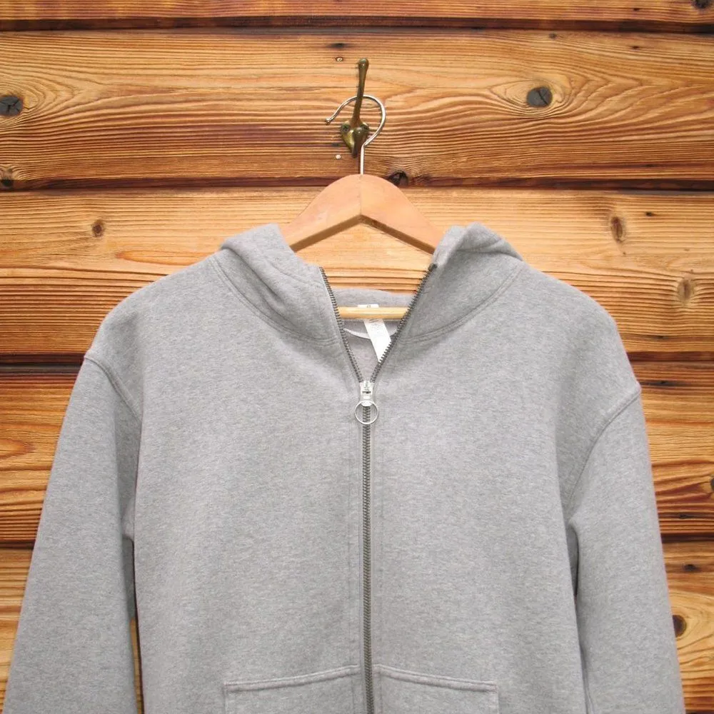 Lululemon All Yours Full Zip Hoodie Jacket Gray S - Image 6