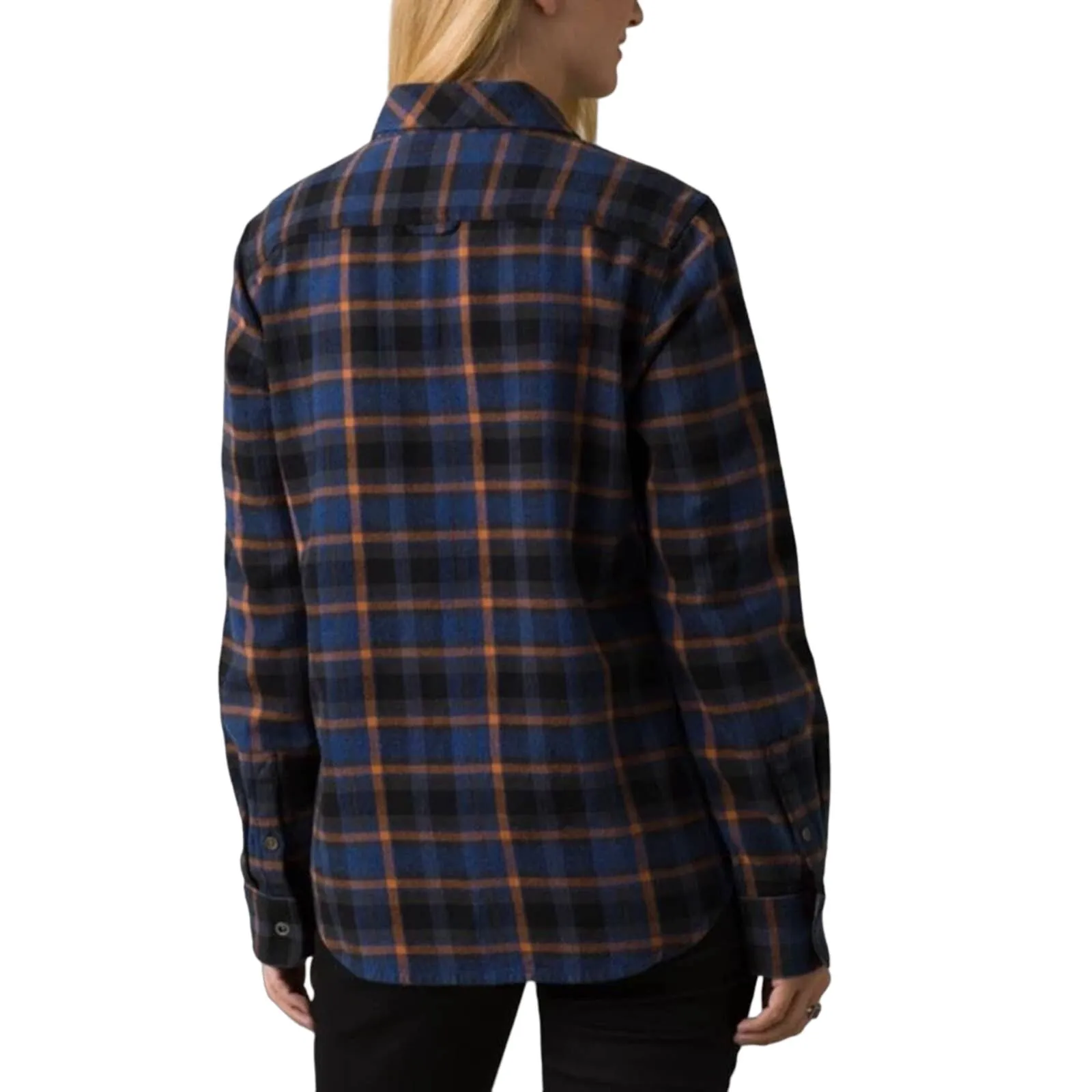 PRANA Plaid Shirt Women S Flannel Organic Cowgirl Gorpcore Cottage Western NWT - Image 3