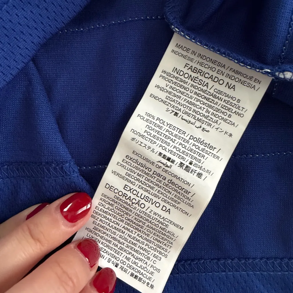 ADIDAS Steven Stamkos Long Sleeve Tampa Bay NHL Lighting Bolt Jersey Sz S - Image 4