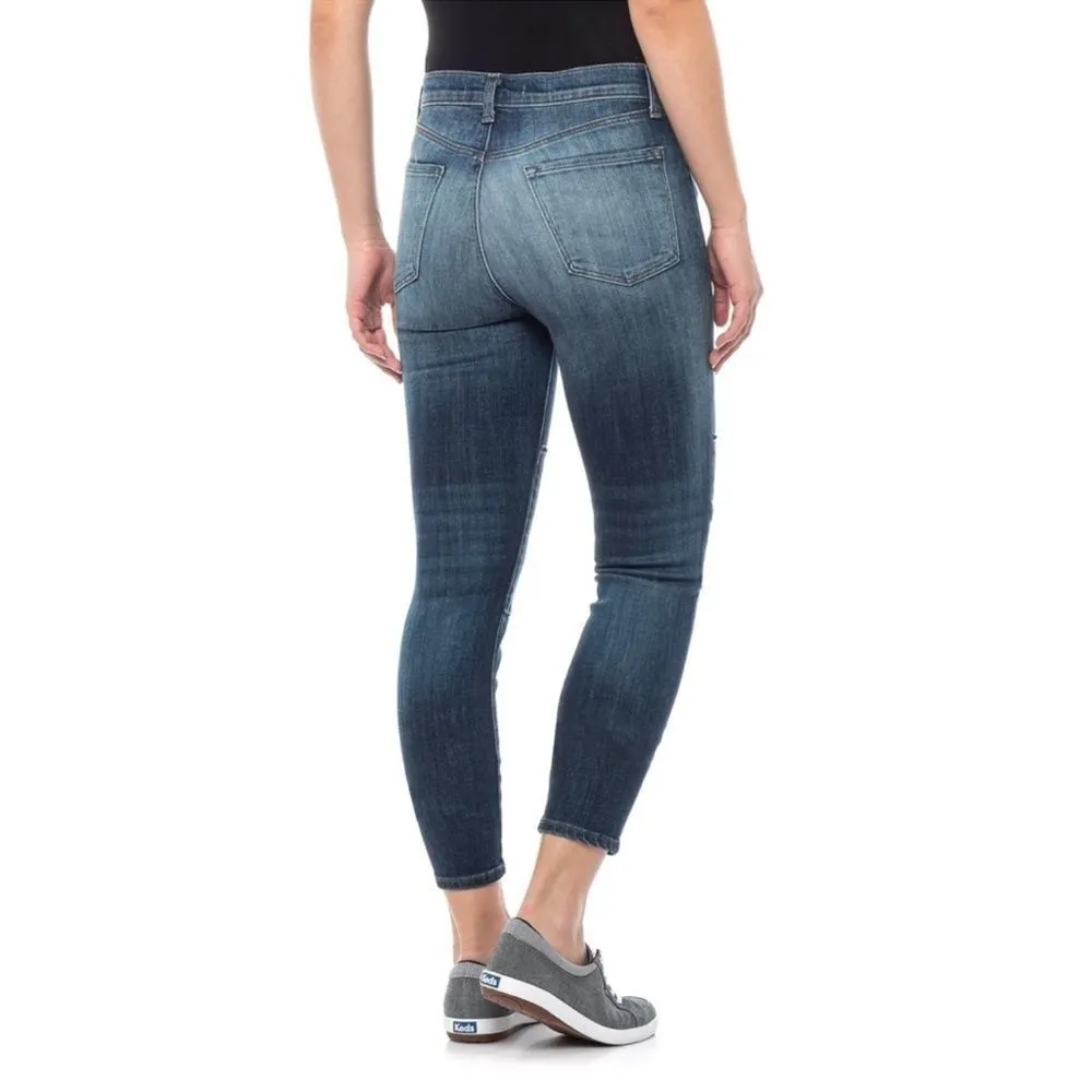 NWT J Brand Alana Jasper Patched Crop Skinny Jeans Size 28 - Image 5