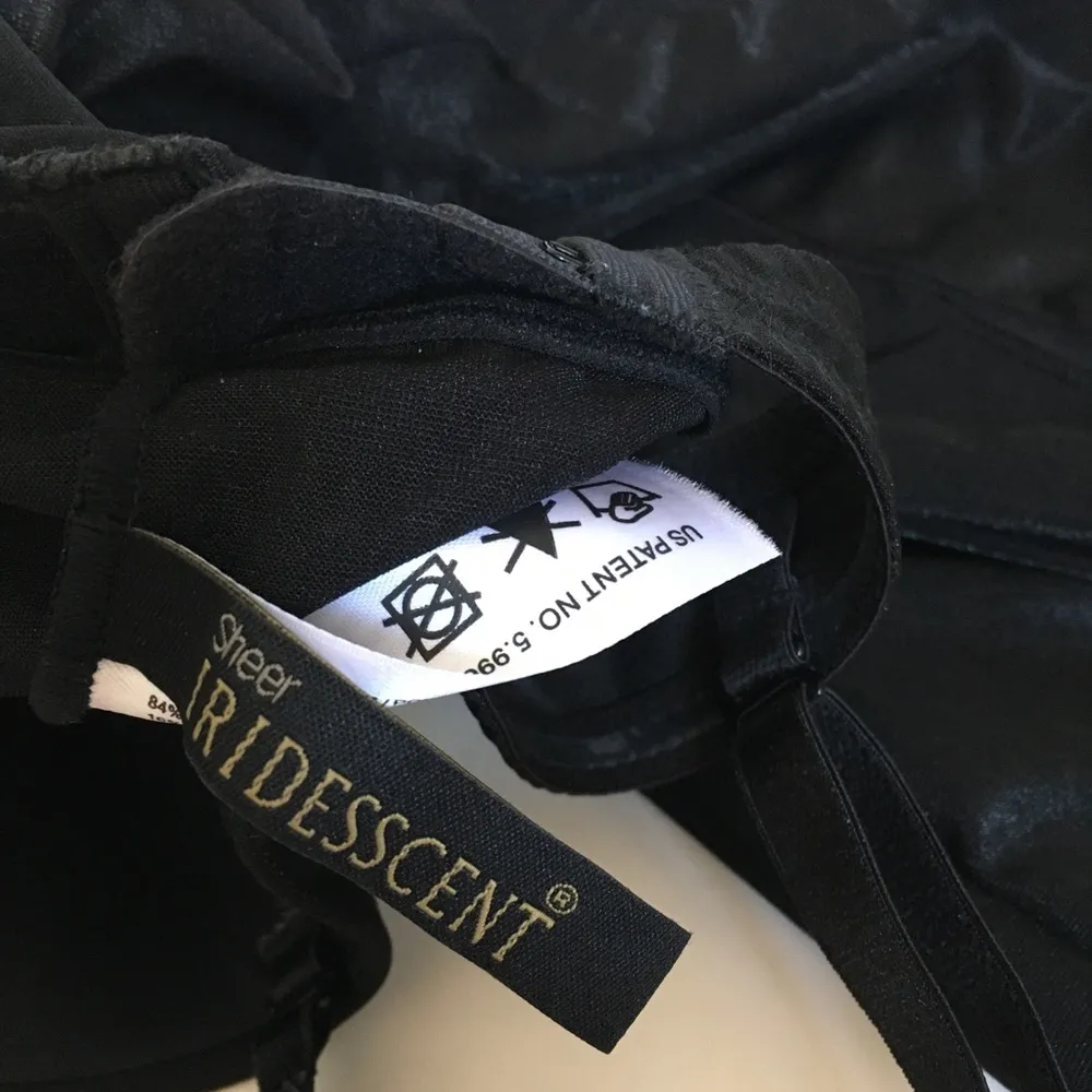 FINAL MARKDOWN Sheer iridescent body shaper medium Black - Image 4