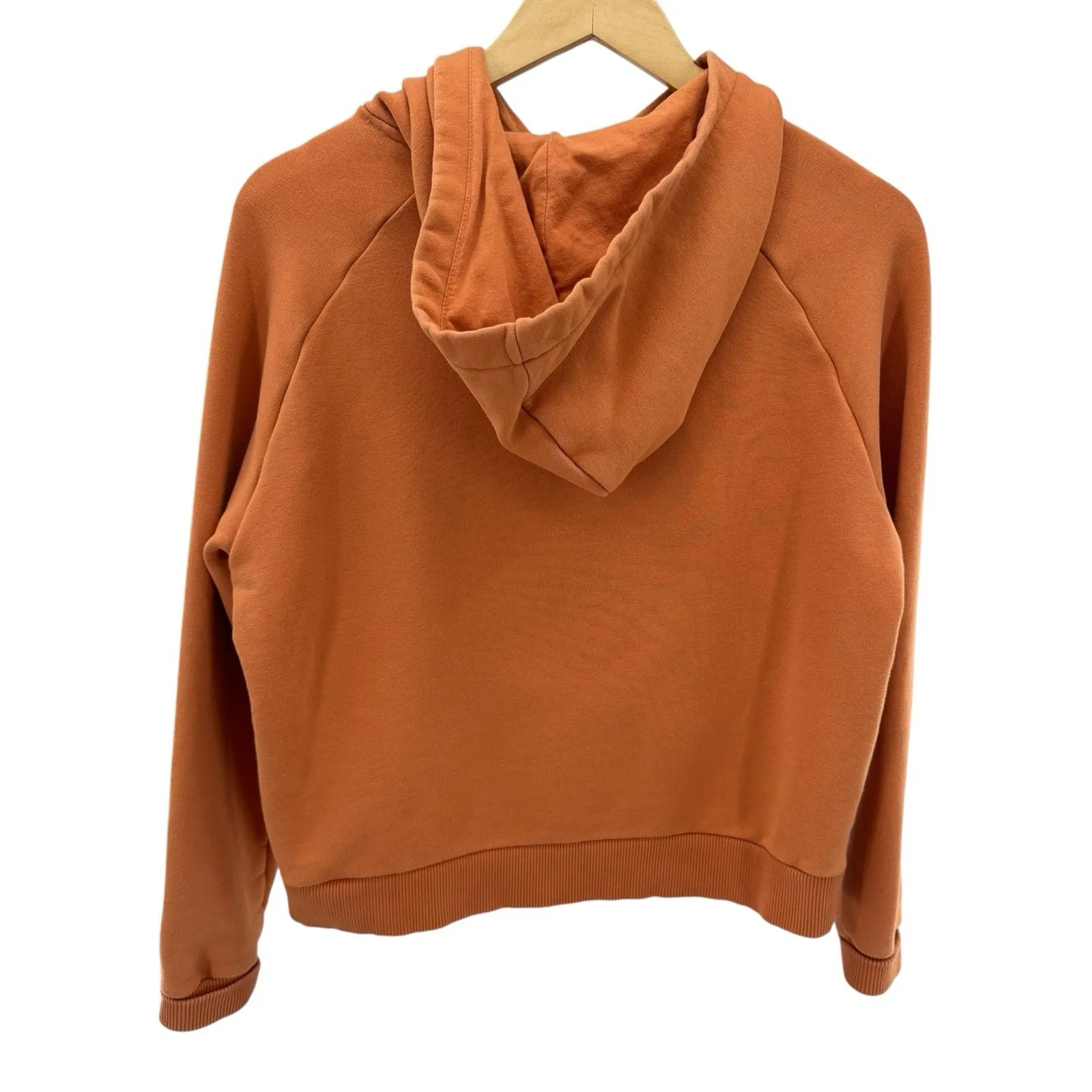Holzweiler Hoodie XS Orange Organic Cotton Blend Pullover Hooded Sweatshirt - Image 5