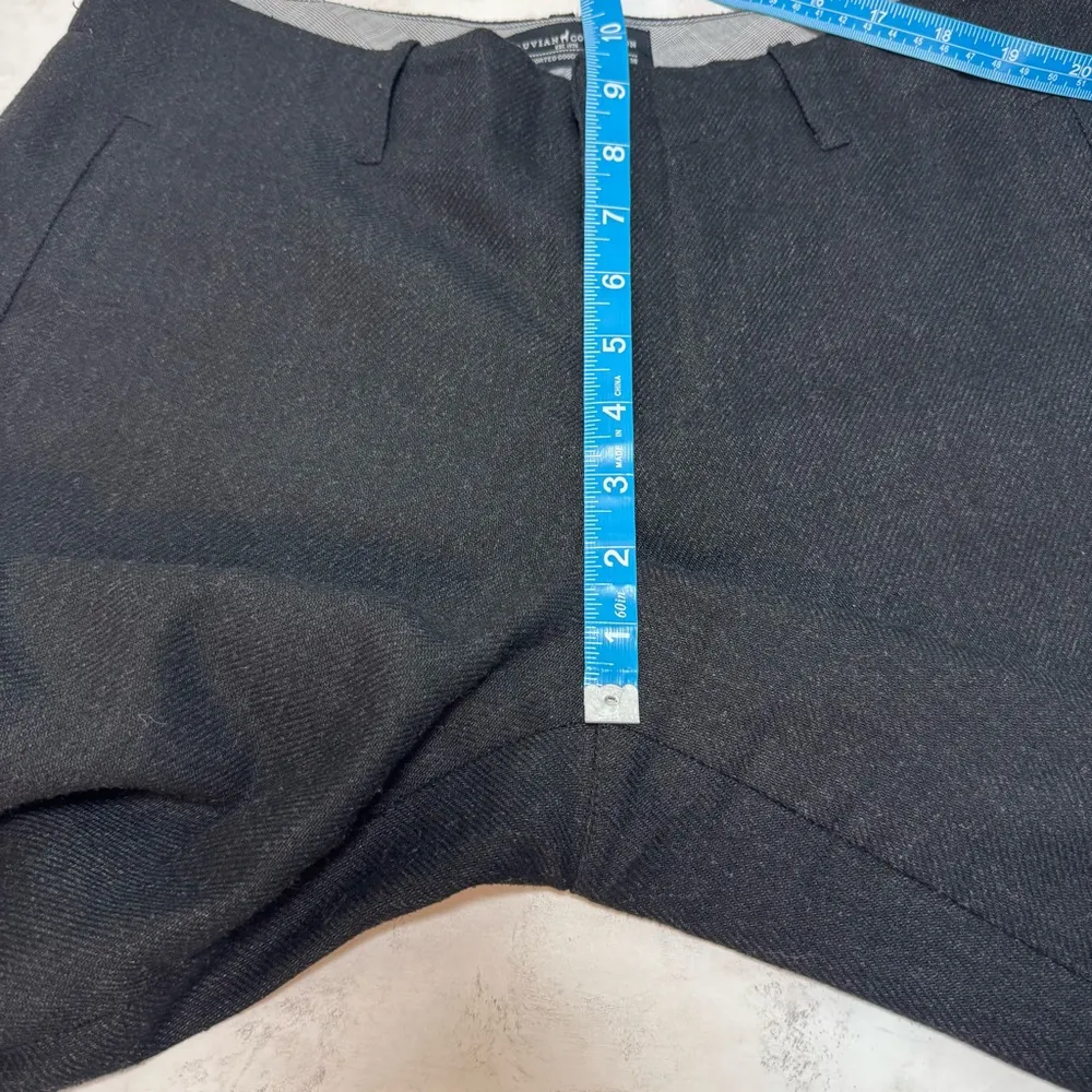Women's Peruvian Connection Charcoal Gray Wool Blend Dress Pants Size 8 Trousers - Image 7