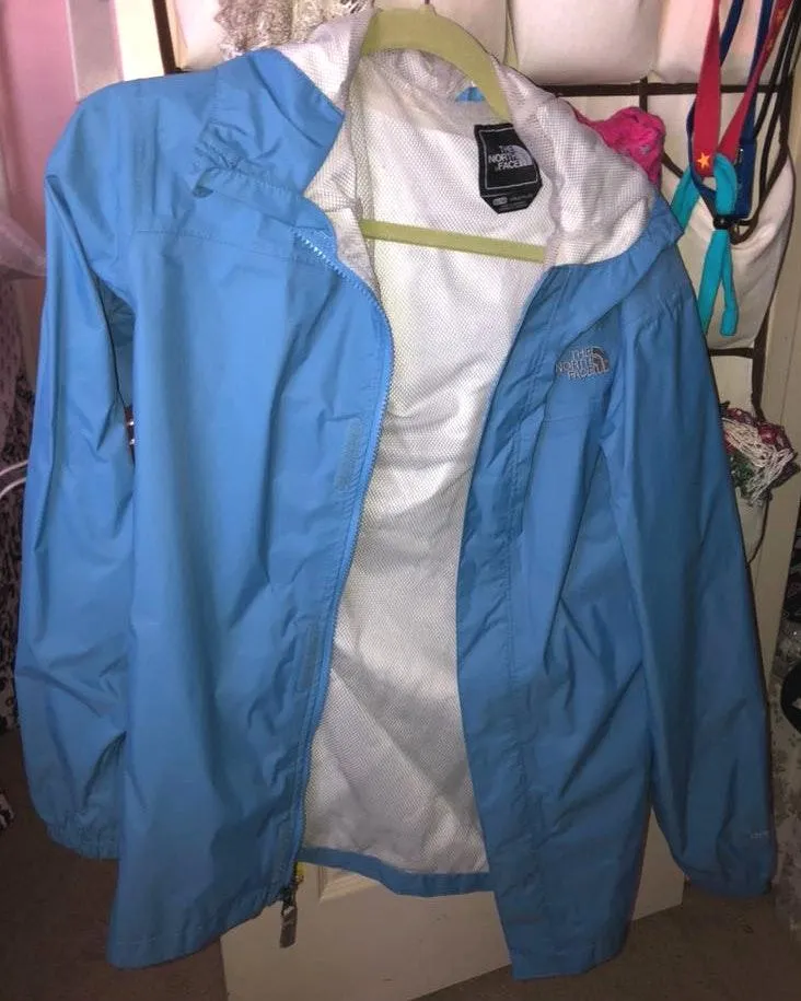 The North Face Blue Rain Jacket - Image 5