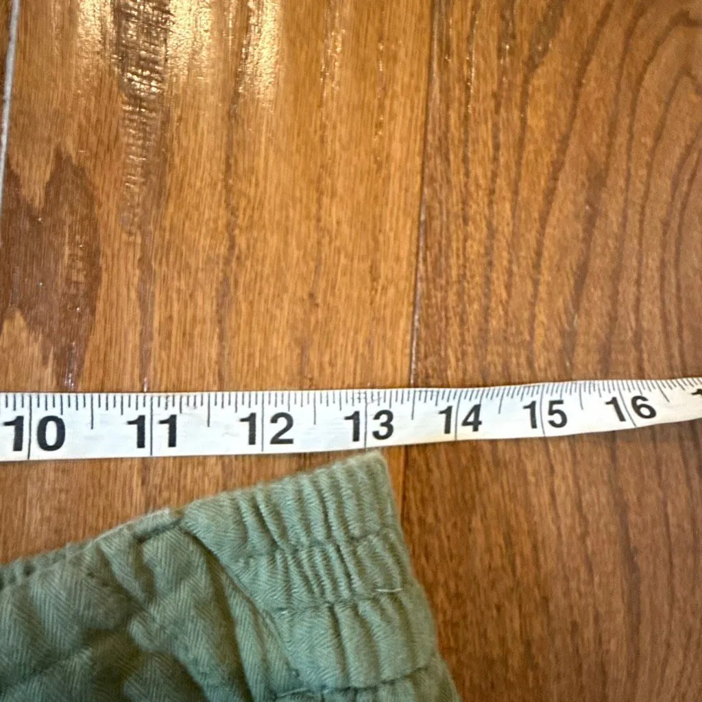 Old Navy  cotton gauze drawstring shorts M - Image 6