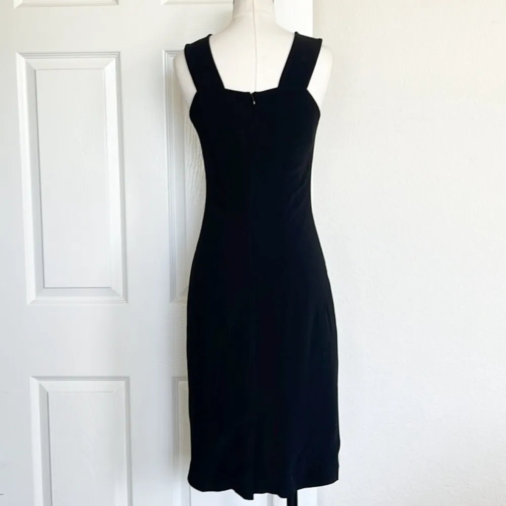 Theory Lorene LBD Cocktail Black Dress - Image 6