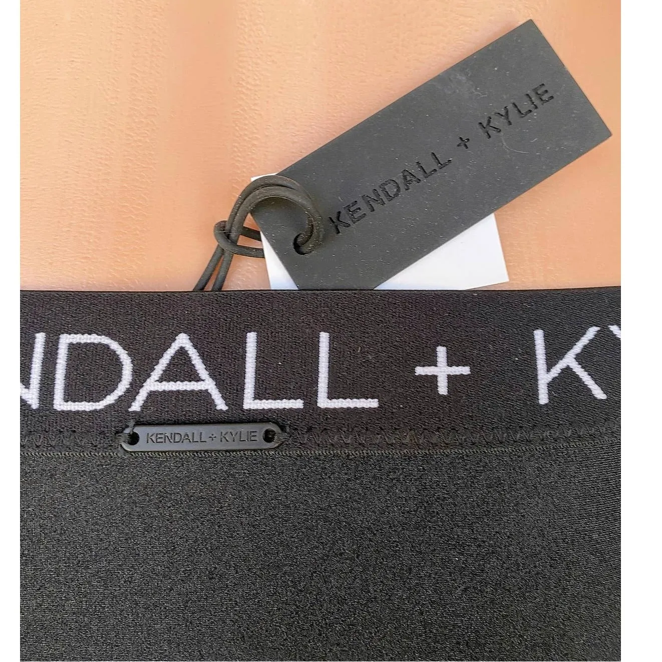 NWT ~ KENDALL + KYLIE Black Bikini Bottom Swimsuit ~ Women's Size SMALL - Image 5