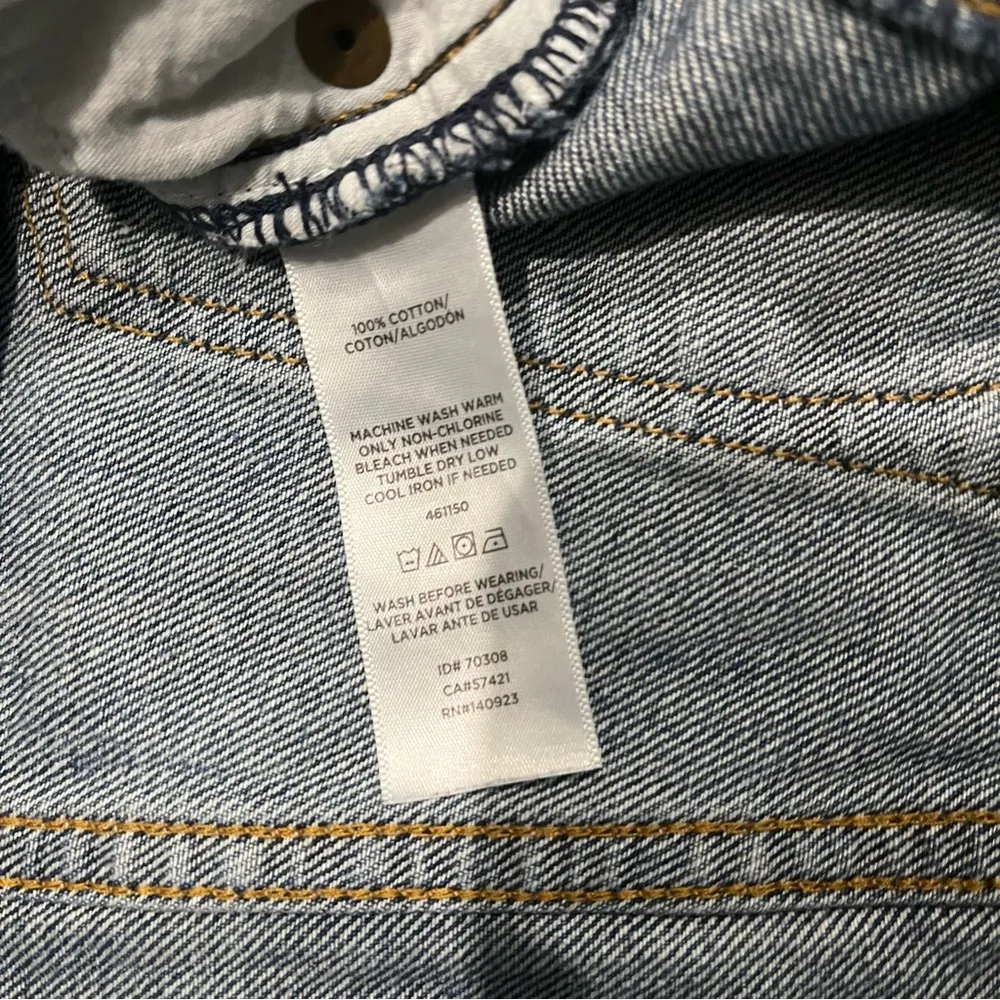 LOFT Split Hem Denim Skirt, Sz 6 - Image 10