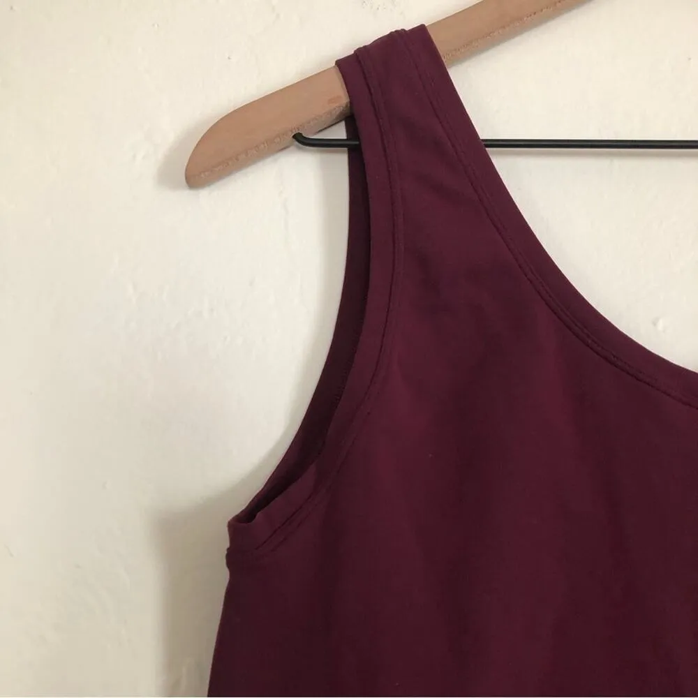 Activewear Athletic Sports Maroon Red V - Image 2