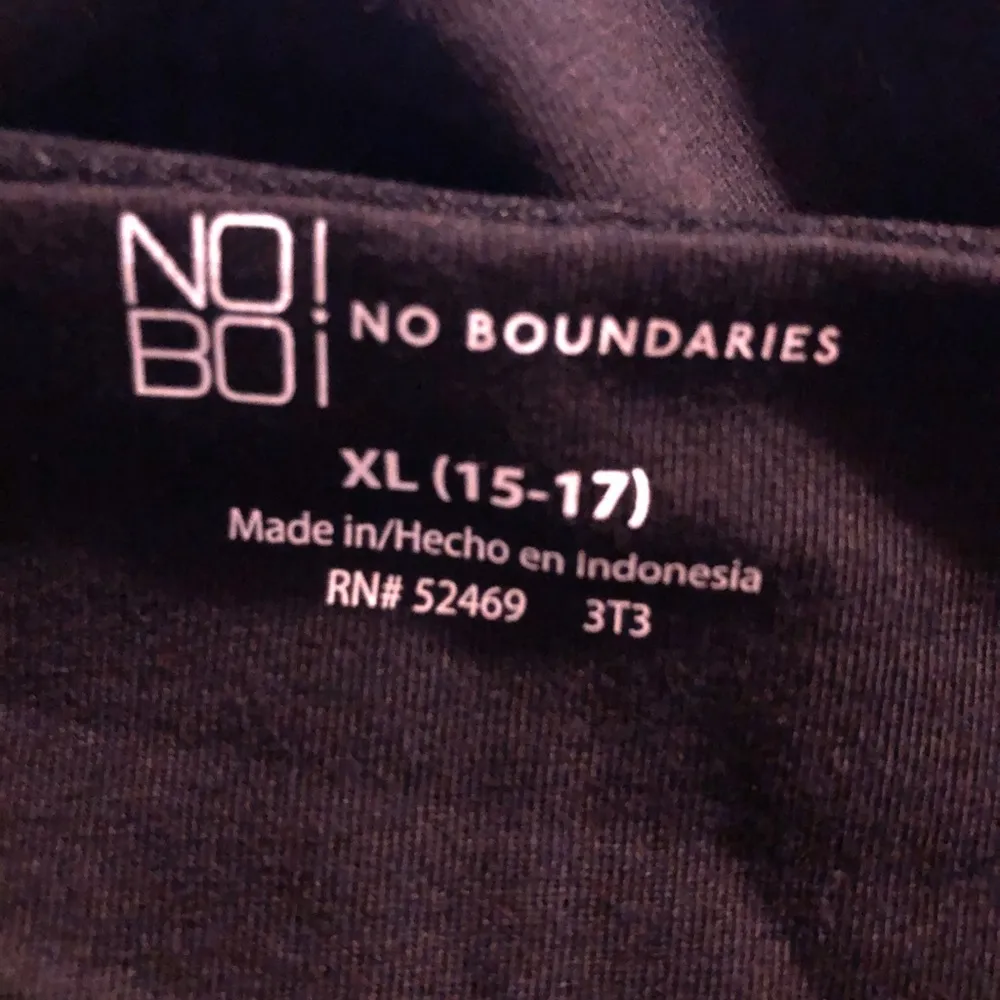 NO BOUNDARIES Womens Shelf Bra Cami Top Size XL 15-17 Black Lace Trim NWOT - Image 8