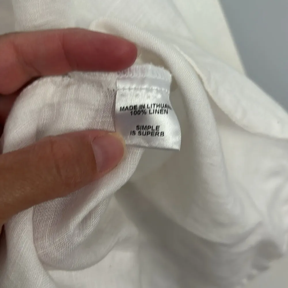 Flax Linen Blouse - Image 2