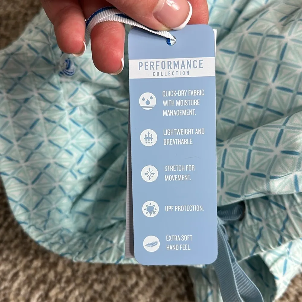 Southern Tide Womens Geo Print Coastal Shorts - Image 6