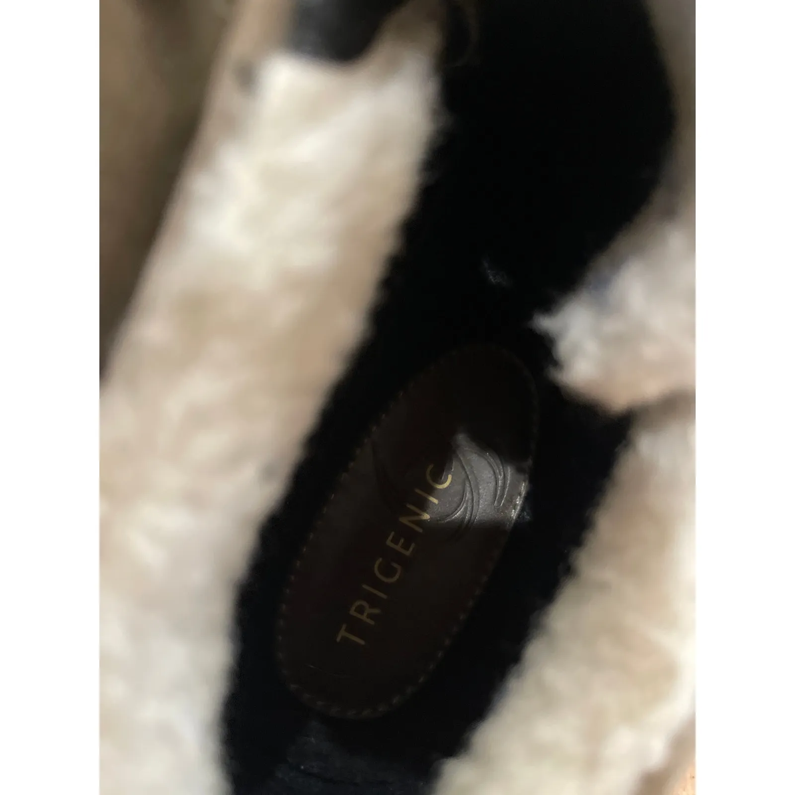 Clarks Tri Fern GTX women's snow boots in a khaki nubuck material GORE-TEX 7.5 - Image 7