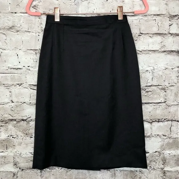 Giorgio Armani Le Collezioni‎ Virgin Wool Skirt - Image 3