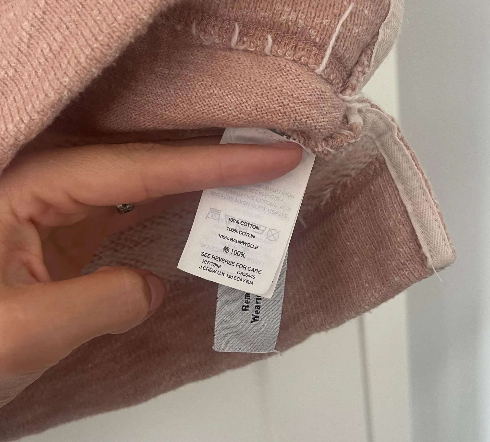 J. Crew French Terry Funnel Neck Pullover - Image 10