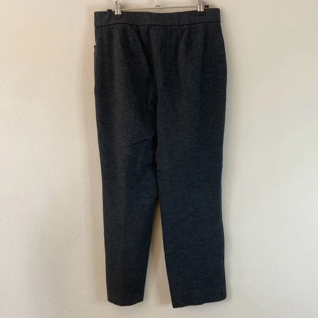 J. Jill Ponte Slim Leg Pant Size Small (C19)‎ Gray - Image 3