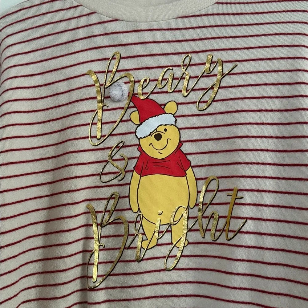 Disney Winnie the Pooh EUC
Christmas Sweater Pullover - Image 3