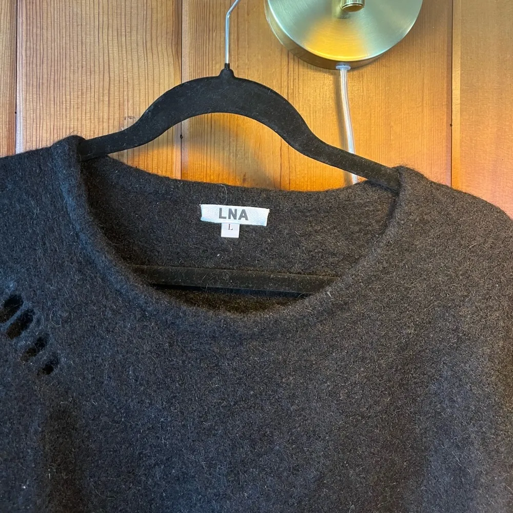 LNA x Revolve Wolf Alpaca Sweater - Image 7