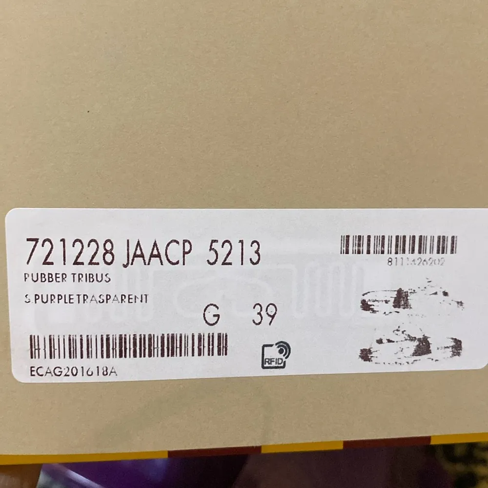 Gucci X Adidas Rubber Slide Sandal size 39 - Image 5