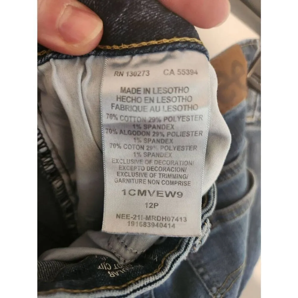 Lee Jeans Size 12P Petite Mid Rise Bootcut Stretch - Image 4