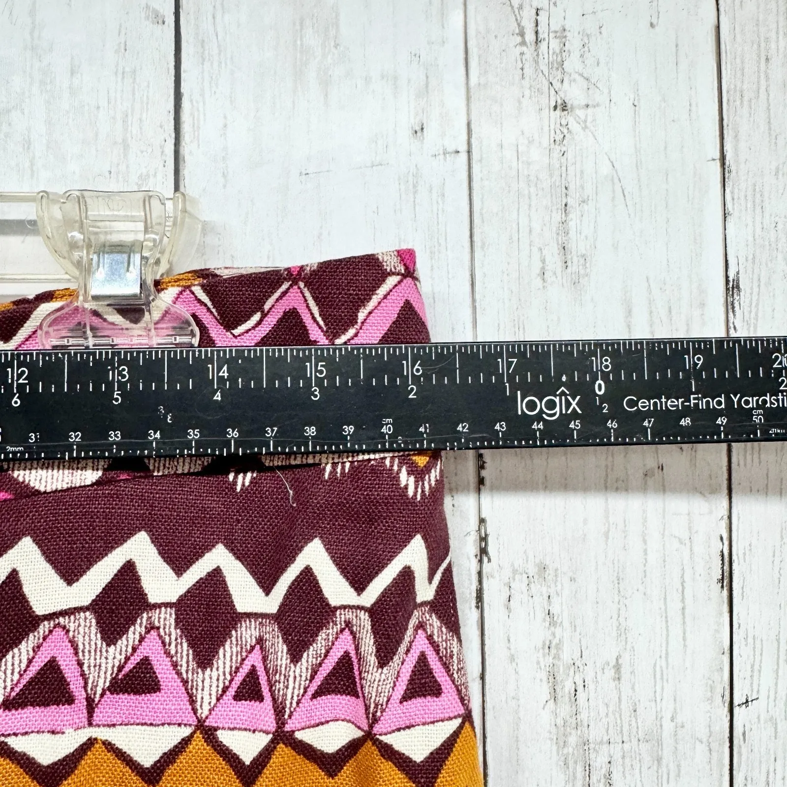 Loft Shorts Women Size 6 Multicolor Aztec Bead Detail Zip Fly Short Boho Summer - Image 3