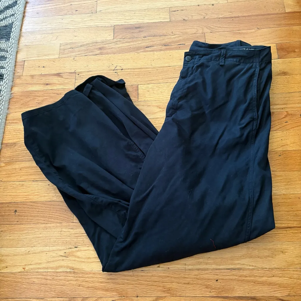 Rag & Bone Blue Wide Leg Chinos Size 16 - Image 3