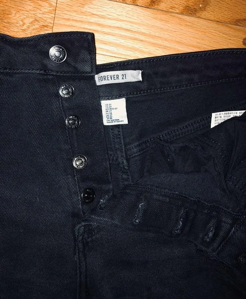 Forever 21 Ripped Mom Jeans - Image 2