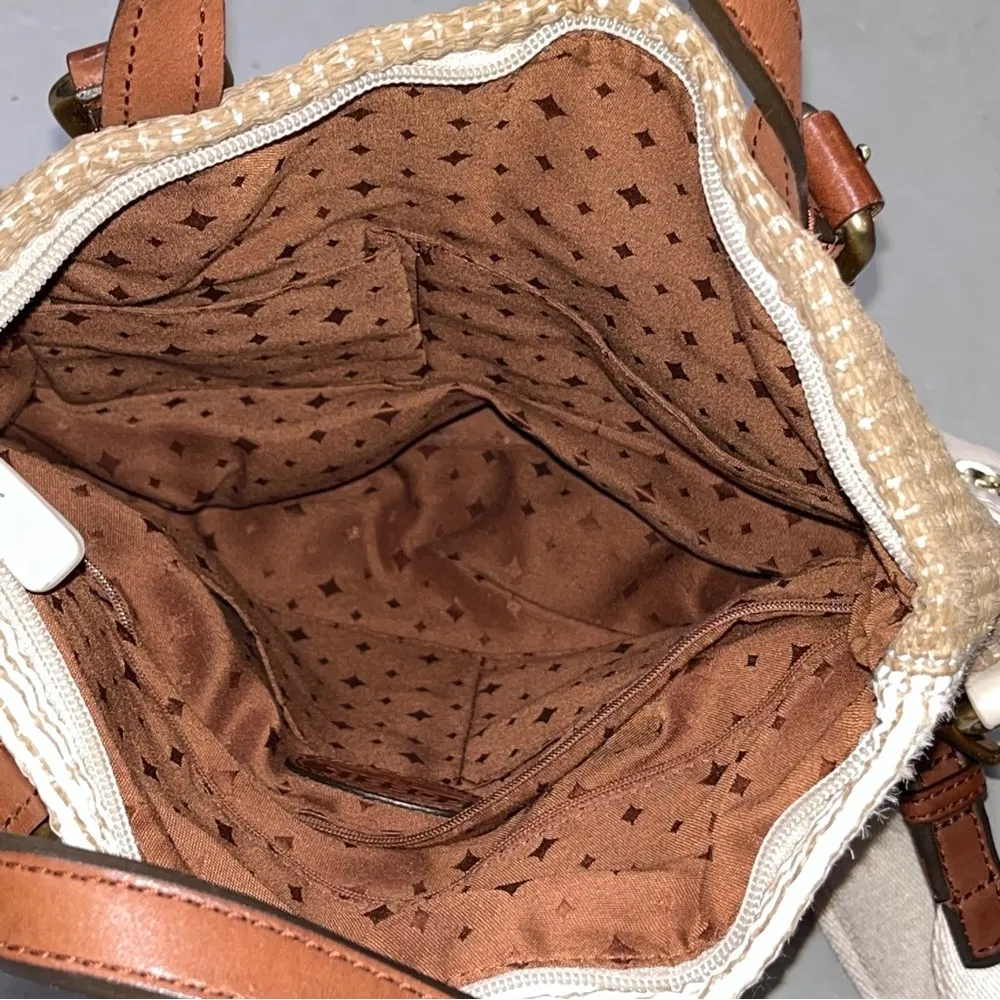 Fossil Explorer Foldover Tote Bag Purse - Image 7