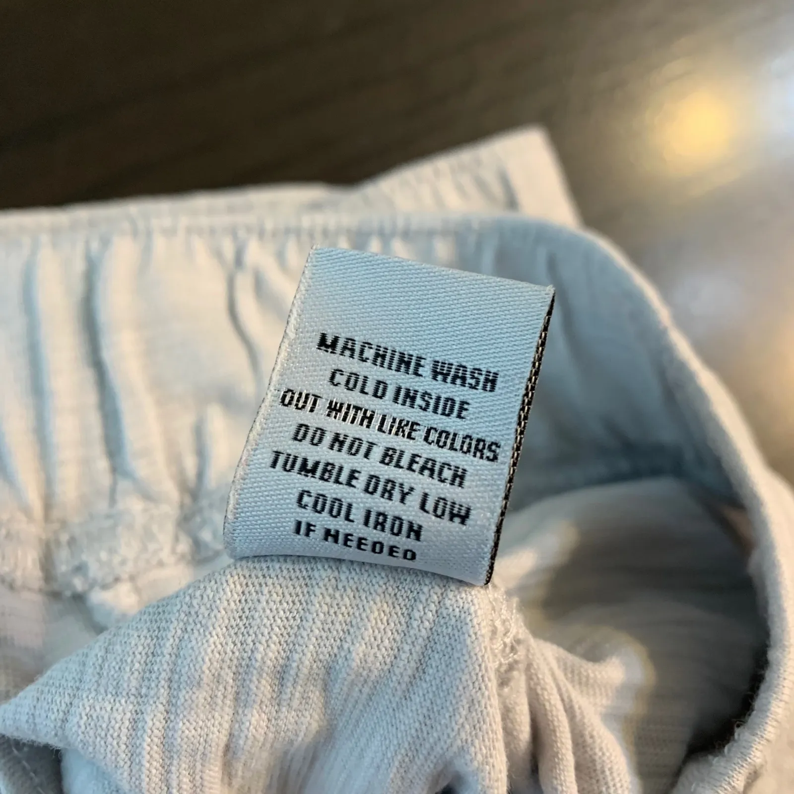 Escape by Habitat Clothes Womens Crop Pants Size M Resortwear Cruise Vacation Gray Size M - Image 5