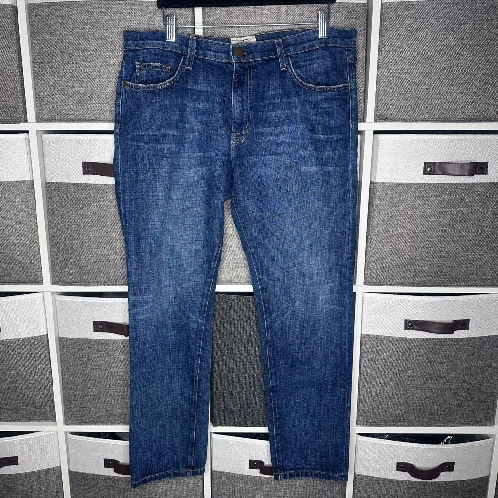 Current/Elliott The Fling Boyfriend Jeans Loved Wash Size 30 - Image 4