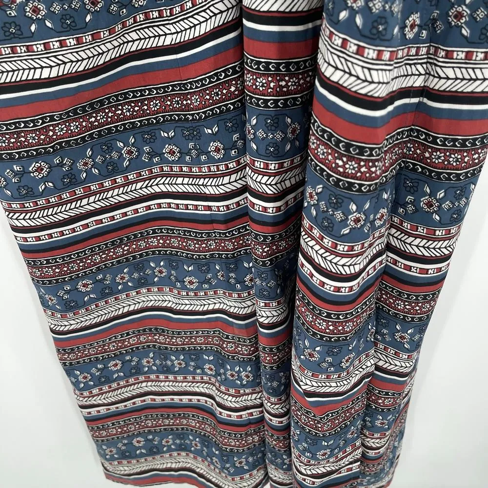 ATHLETA Maxi Dress Size Small Island Life Halter Pockets Casual Beach Travel - Image 10