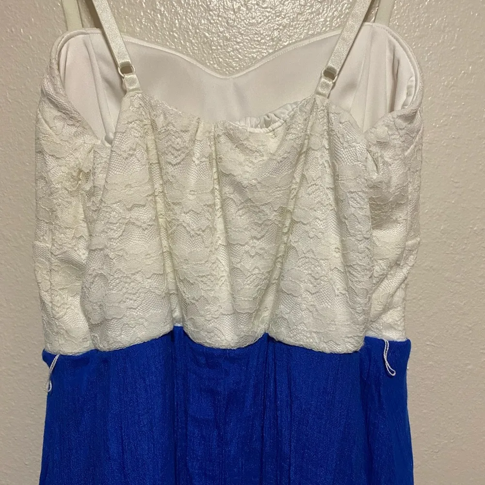 Lily Rose Asymmetrical Semi Formal Dress | Gown - Image 6