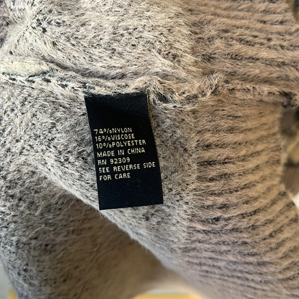 Diane Gilman super soft sweater size 2X Gray - Image 7