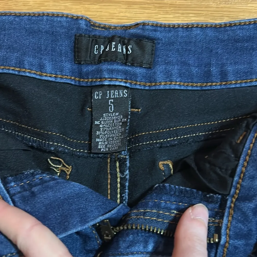 Blue Denim Women's Shorts - Image 2