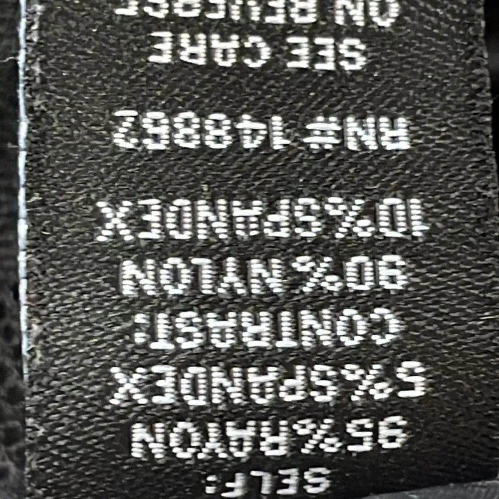 Torrid Black Lace Open Back Top - Image 6