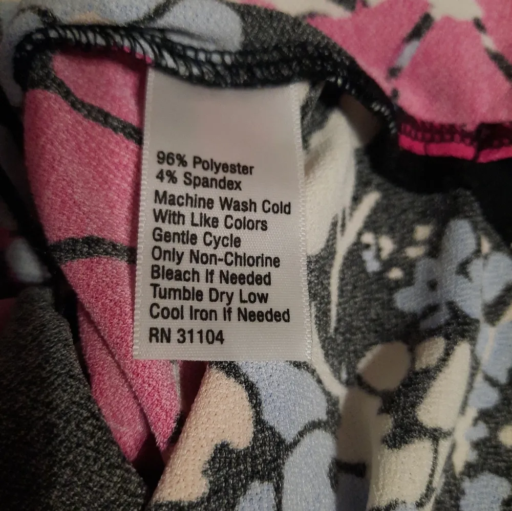 Kaari Blue Curvy Cold Shoulder Blouse Size 1X - Image 5