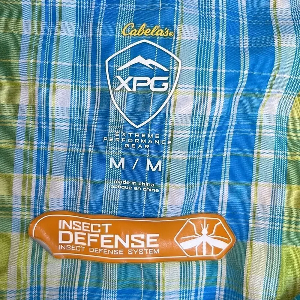Cabela’s XPG insect defense button up shirt.  Size Medium. - Image 3