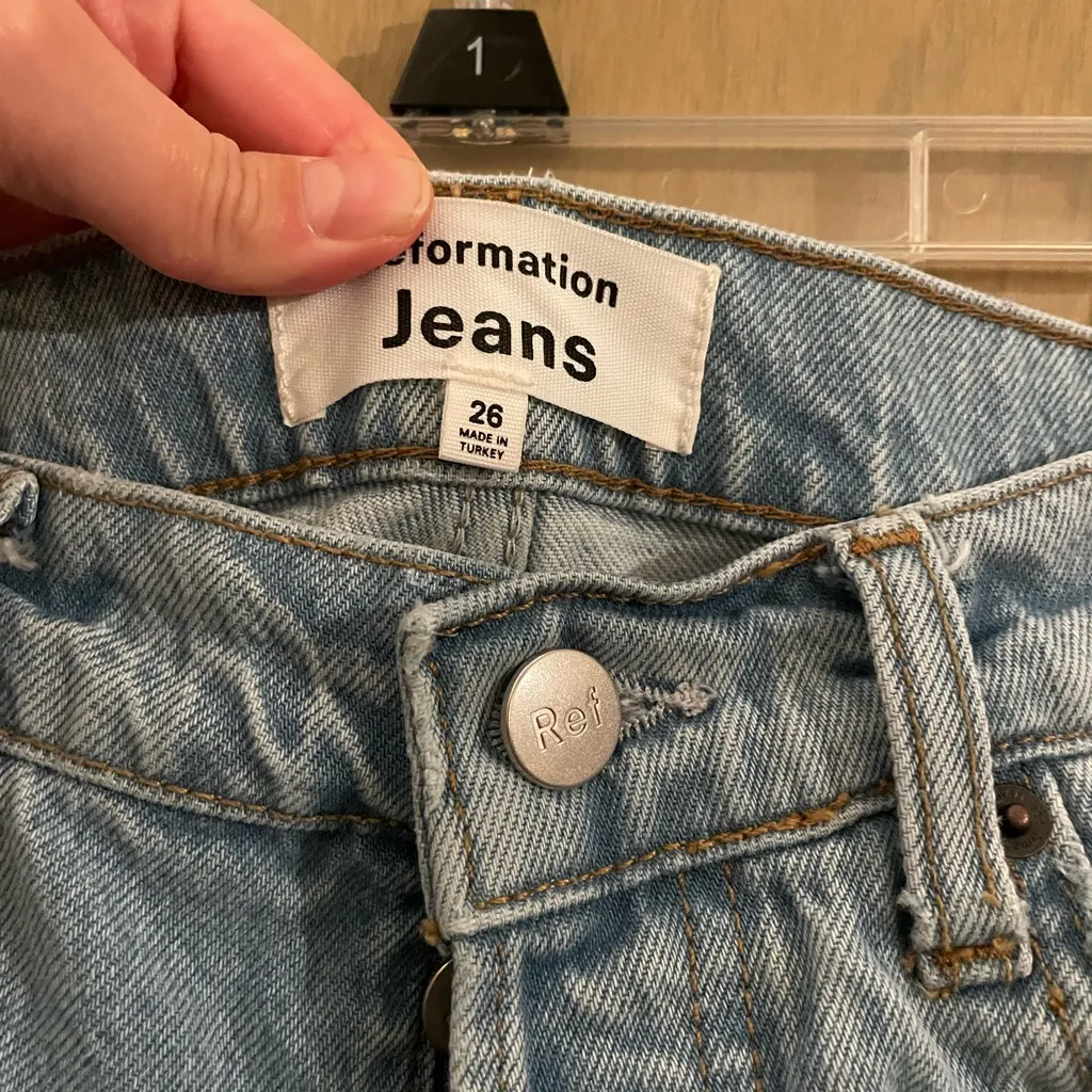 Reformation Cynthia Patch Jeans - Image 6