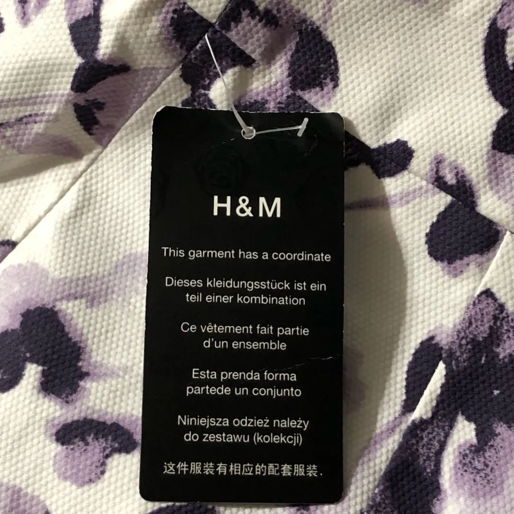 H & M Purple Lavender & White MIDI Skirt💕🌸💕 - Image 13
