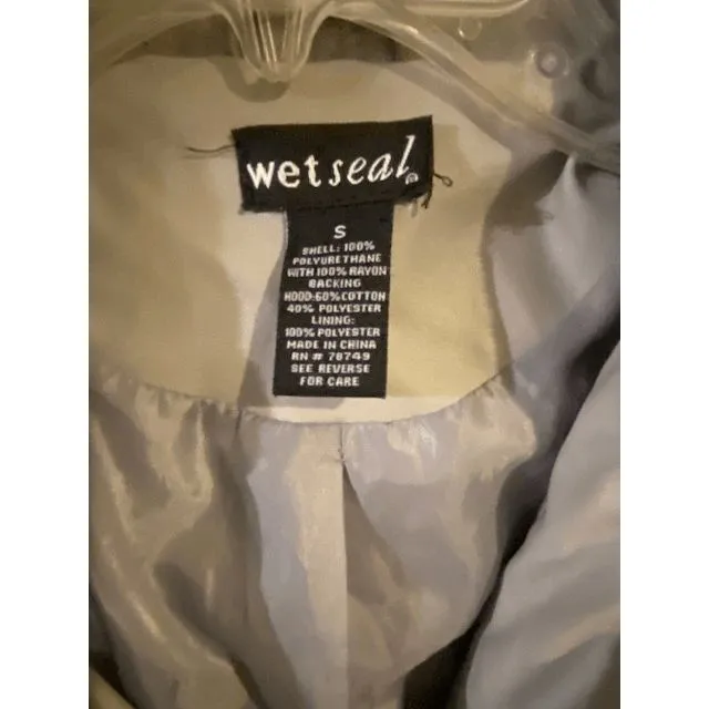 Wet Seal faux leather jacket size Small - Image 2
