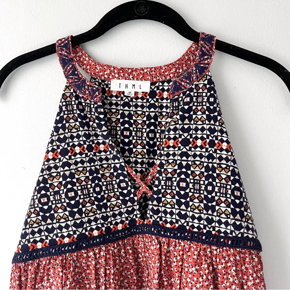 THML Halter Top Pattern Blouse - Image 3