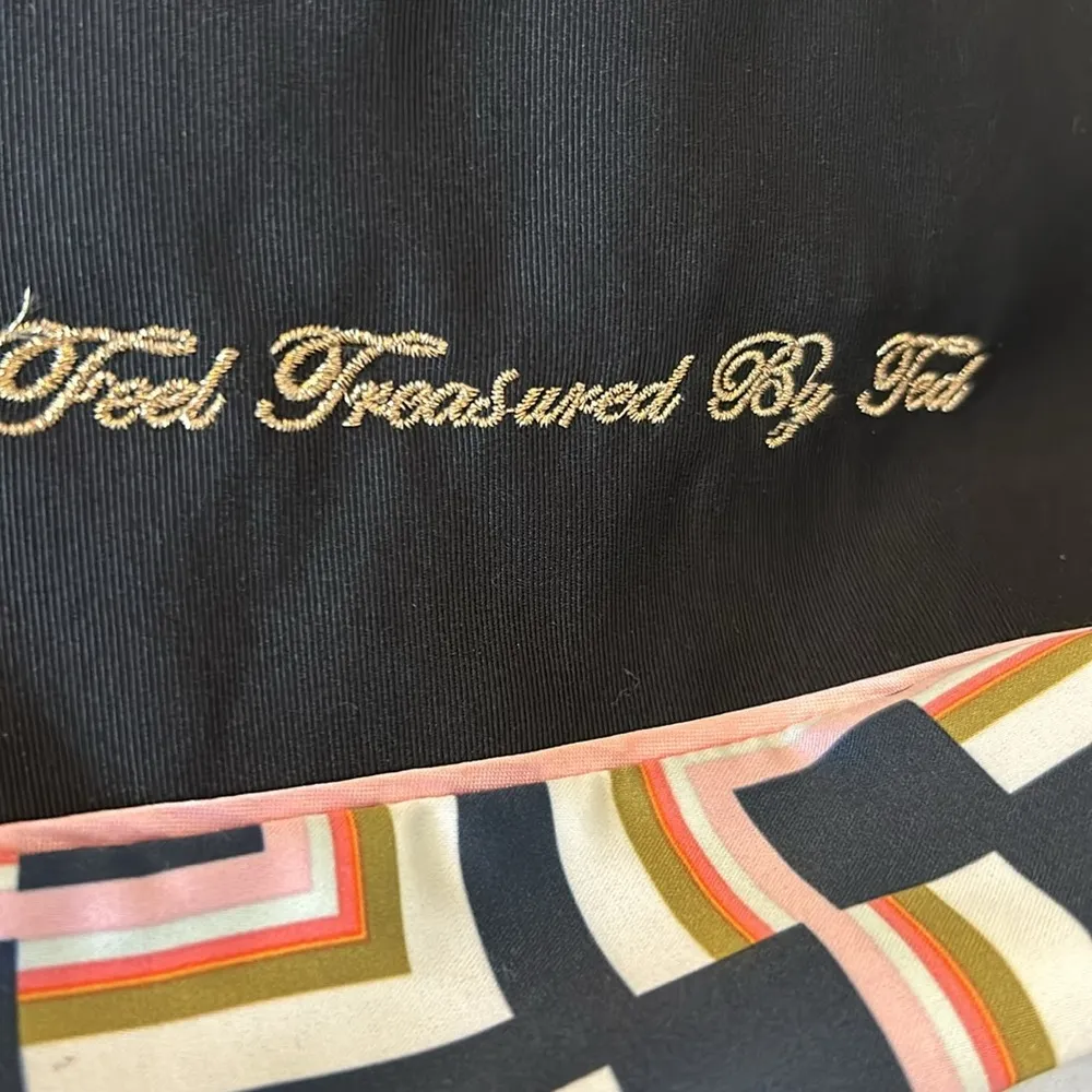 Ted Baker London Ramani Mississippi Faux Fur Coat Blue - Image 10