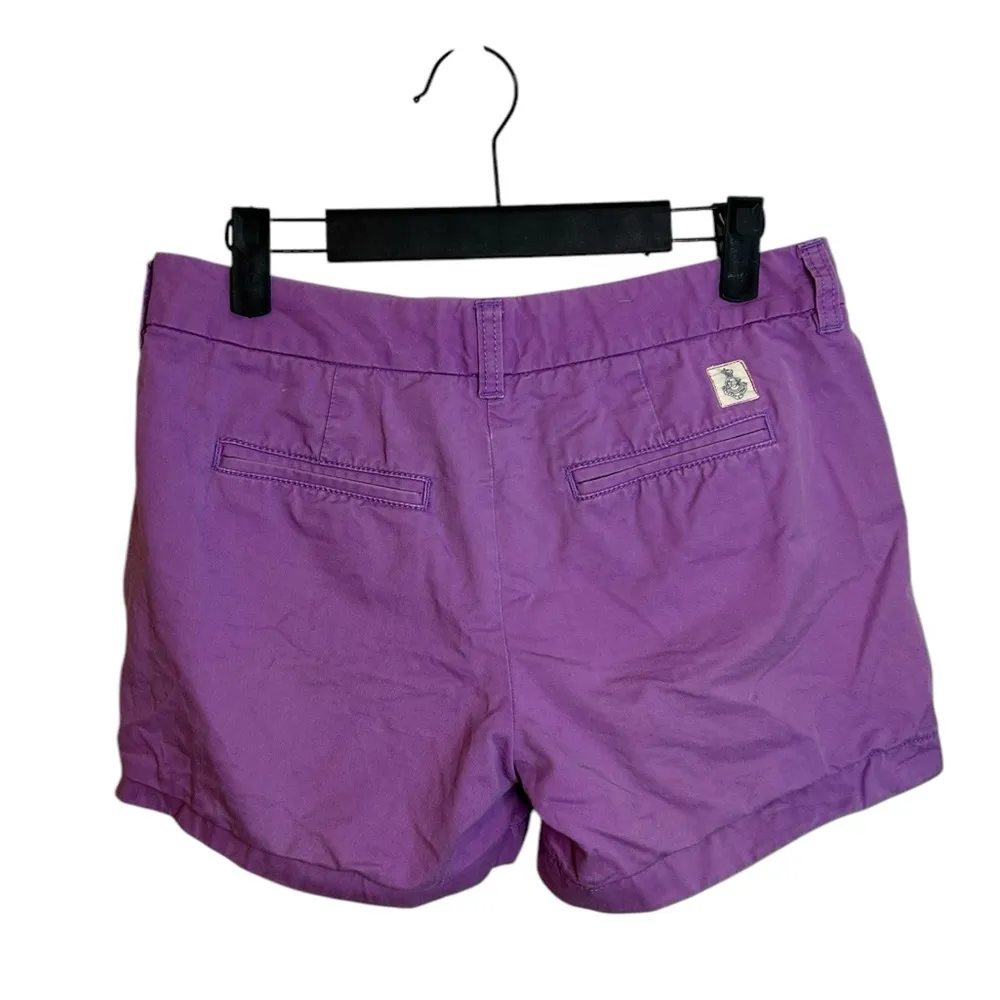 Tommy Hilfiger Preppy Purple Chino Shorts - Image 2
