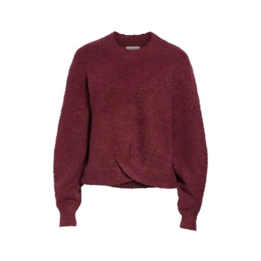Joie • Stavan Metallic Detail Crewneck Sweater Blackberry - Image 82