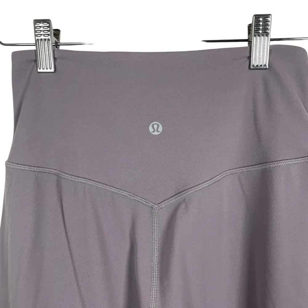 Lululemon Align Wide Leg Cropped Pant in Greyish Purple Size 6 - Image 8