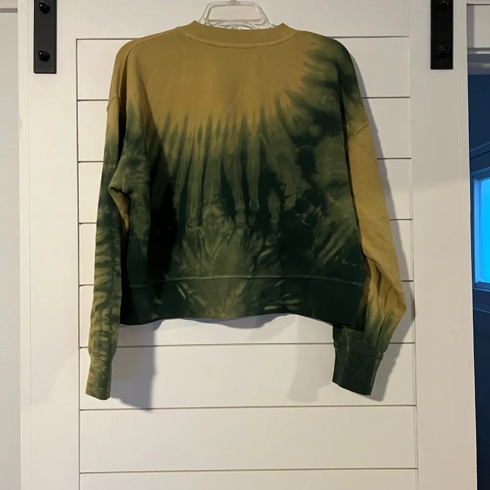 Wrangler  Green Tie-Dye Women's Sweatshirt - Image 2