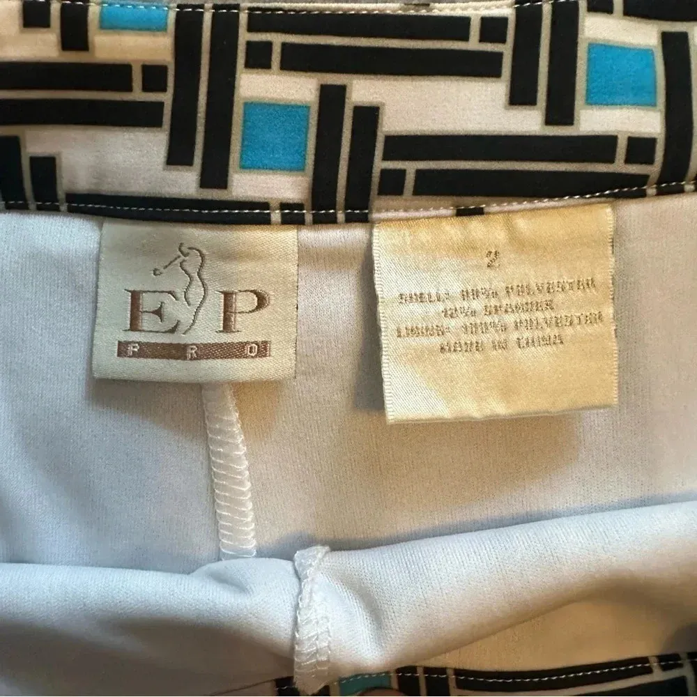 EP Pro golf skort black white blue size 2 - Image 4