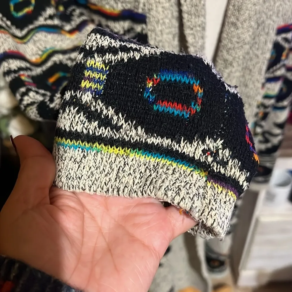 Northern Angel By Anthropologie Aztec Boho Southwestern long cardigan Womens S - Image 5