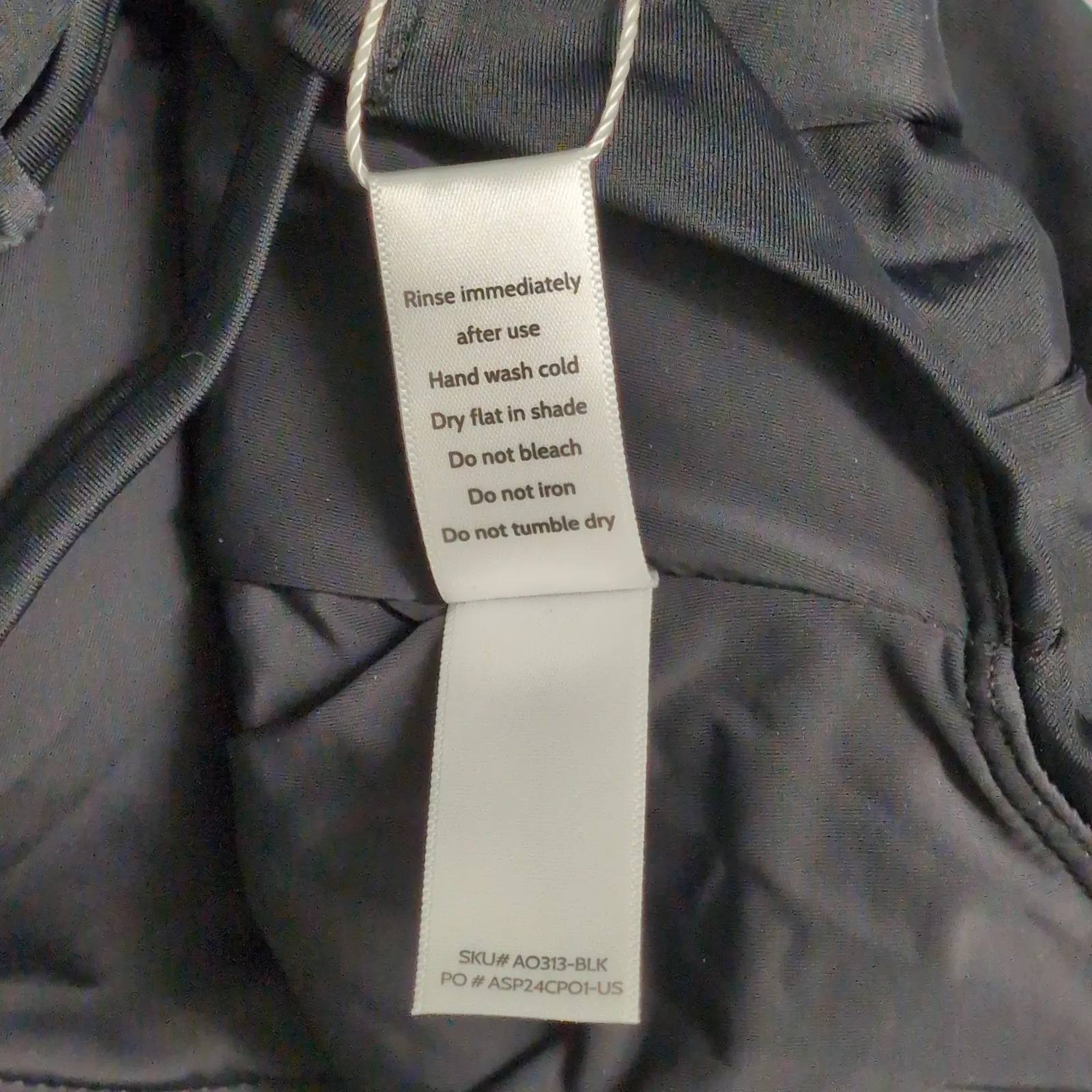 Andie Fiji One Piece Black Strappy Swimwear Bathing Suit Long Torso LT New - Image 7